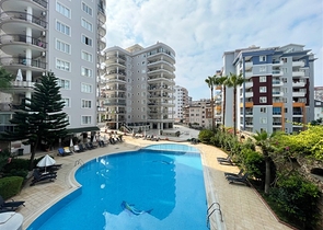 شقة مريحة 1 + 1 مع شرفة كبيرة