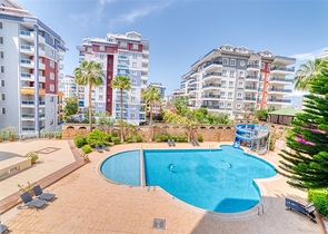 شقة مريحة 1 + 1 مع شرفة كبيرة