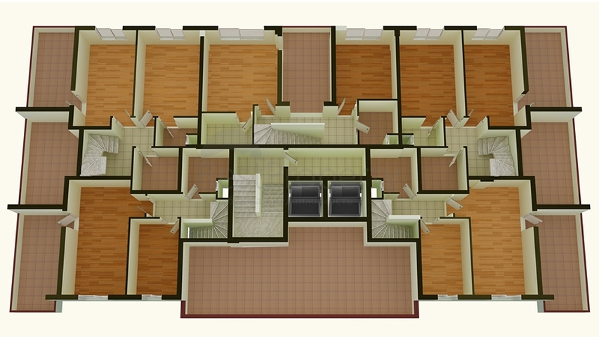 مشروع فاخر بوسط حي ليمان على بعد 600 م من البحر