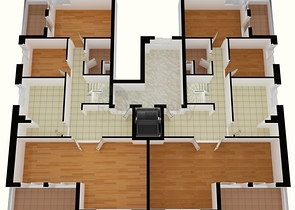 مشروع فاخر بوسط حي ليمان على بعد 600 م من البحر