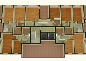 مشروع فاخر بوسط حي ليمان على بعد 600 م من البحر