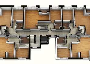 مشروع فاخر بوسط حي ليمان على بعد 600 م من البحر