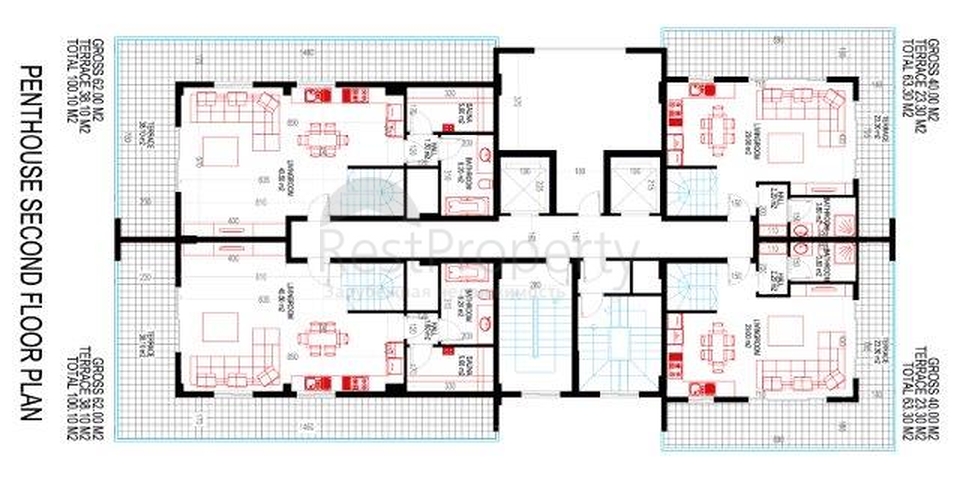 مجمع سكني مميز وفاخر في منطقة محمودلار – ألانيا
