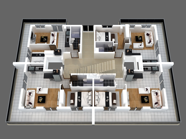 مجمع في المرحلة النهائية من البناء في كونيالتي ، أنطاليا