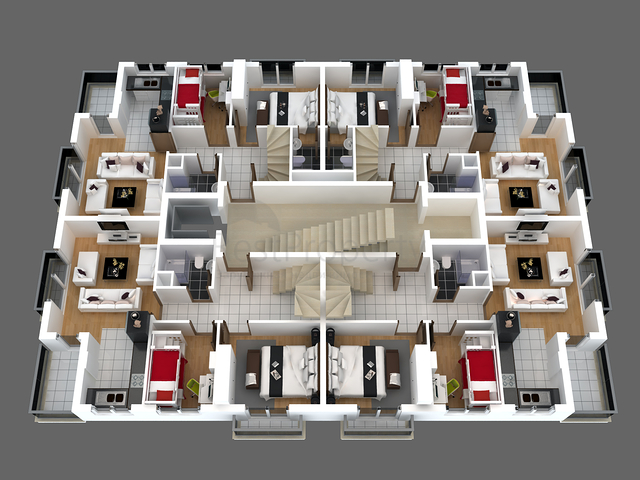 مجمع في المرحلة النهائية من البناء في كونيالتي ، أنطاليا