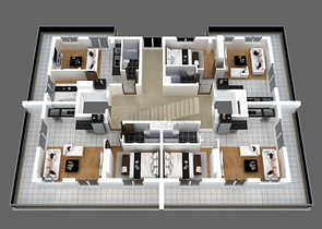 مجمع في المرحلة النهائية من البناء في كونيالتي ، أنطاليا