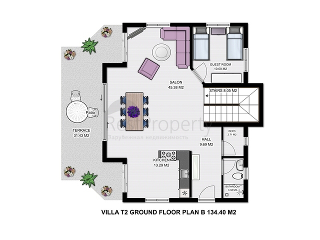 فلل بمساحات واسعة واطلالة بحر في كارجي جاك / الانيا 