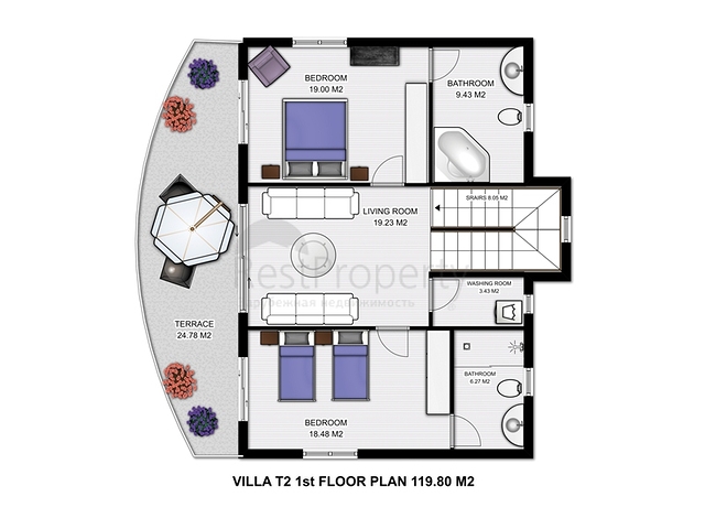 فلل بمساحات واسعة واطلالة بحر في كارجي جاك / الانيا 