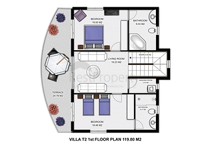 فلل بمساحات واسعة واطلالة بحر في كارجي جاك / الانيا 