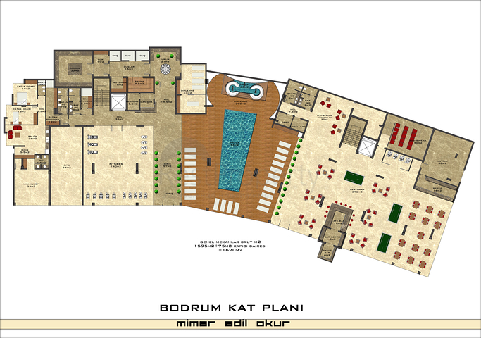 مجمع سكني فاخر حديث على الخط الأول من البحر في منطقة كارجي جاك – ألانيا