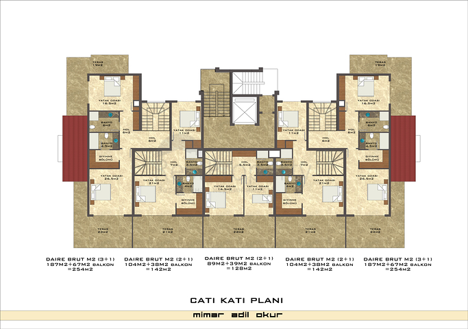 مجمع سكني فاخر حديث على الخط الأول من البحر في منطقة كارجي جاك – ألانيا