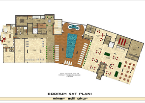مجمع سكني فاخر حديث على الخط الأول من البحر في منطقة كارجي جاك – ألانيا
