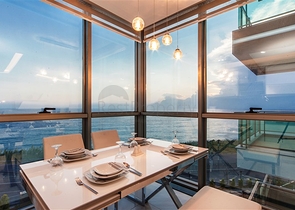 مجمع سكني فاخر حديث على الخط الأول من البحر في منطقة كارجي جاك – ألانيا