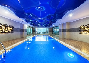 مجمع سكني فاخر حديث على الخط الأول من البحر في منطقة كارجي جاك – ألانيا