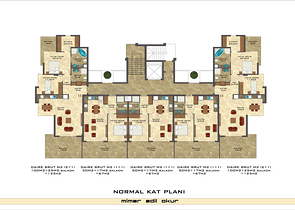 مجمع سكني فاخر حديث على الخط الأول من البحر في منطقة كارجي جاك – ألانيا