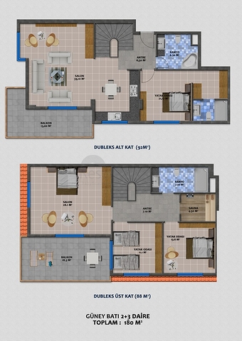 مجمع سكني مميز في كاستل من الانيا 
