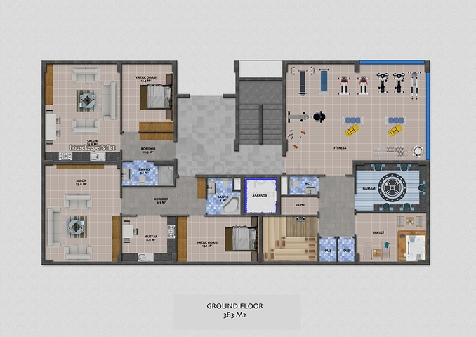 مجمع سكني مميز في كاستل من الانيا 