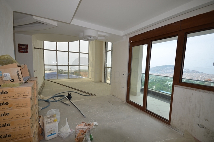 فيلا مميزة من قبل شركة البناء في منطقة جكجيلي – ألانيا 