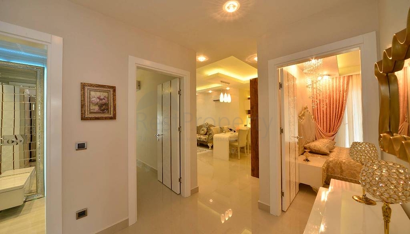 شقق ضمن مجمع سكني على الطراز الفاخر في منطقة محمودلار - ألانيا