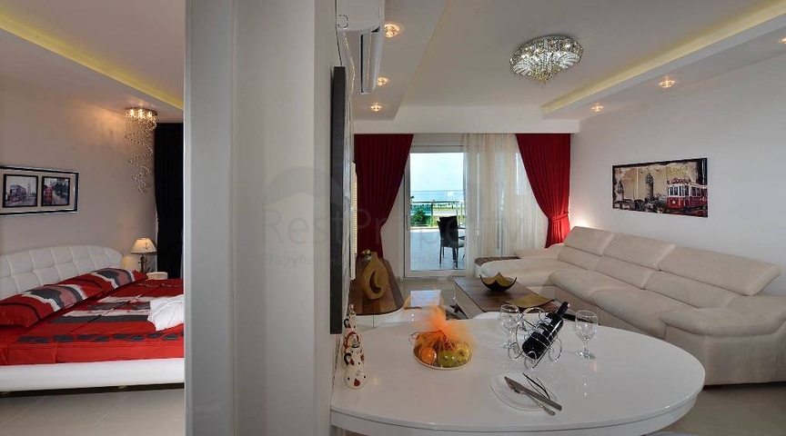 شقق ضمن مجمع سكني على الطراز الفاخر في منطقة محمودلار - ألانيا