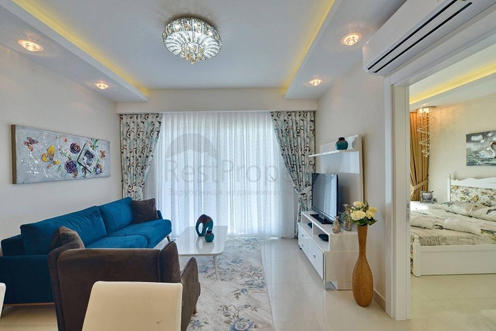 شقق ضمن مجمع سكني على الطراز الفاخر في منطقة محمودلار - ألانيا