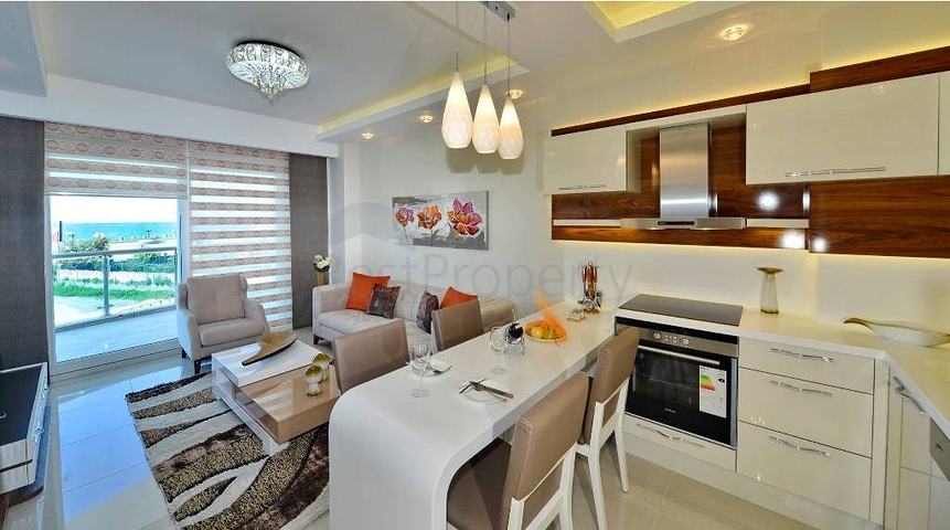 شقق ضمن مجمع سكني على الطراز الفاخر في منطقة محمودلار - ألانيا