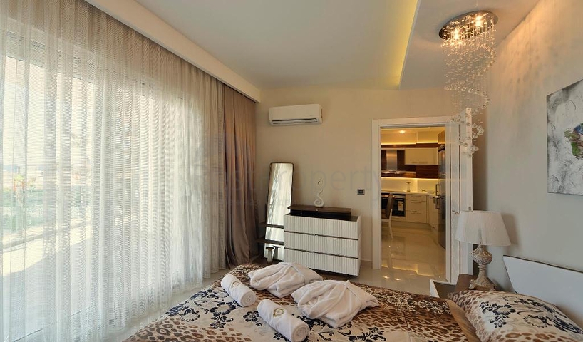 شقق ضمن مجمع سكني على الطراز الفاخر في منطقة محمودلار - ألانيا