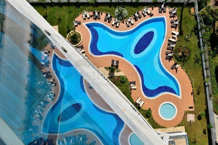 شقق ضمن مجمع سكني على الطراز الفاخر في منطقة محمودلار - ألانيا