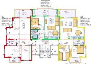  شقق ضمن مجمع سكني حديث في افسلار / الانيا 