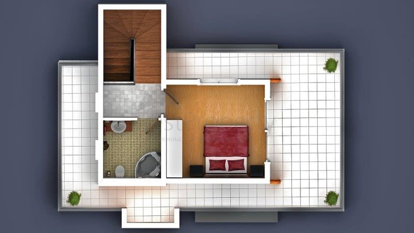 فيلا ضمن مجمع سكني على مسافة قريبة من البحر في منطقة كوناكليه – ألانيا 