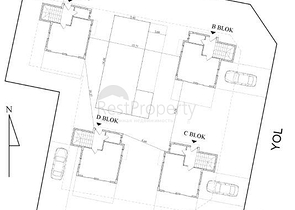 فيلا ضمن مجمع سكني على مسافة قريبة من البحر في منطقة كوناكليه – ألانيا 