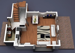 فيلا ضمن مجمع سكني على مسافة قريبة من البحر في منطقة كوناكليه – ألانيا 