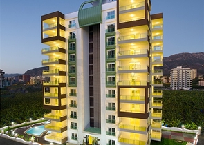 مجمع سكني على الطراز الفاخر في منطقة محمودلار – ألانيا