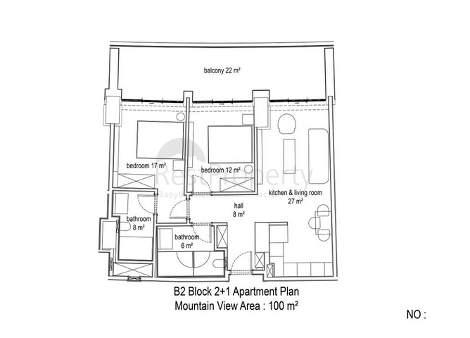 مناسب للجنسية التركية - مجمع 5 نجوم - في كارجي جاك / الانيا 