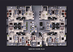 شقق ضمن مجمع فريد من نوعه في مركز أوبا – ألانيا