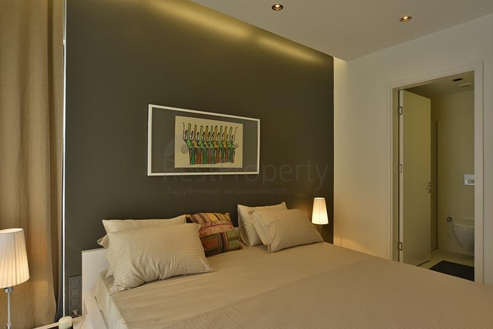 مجمع حديث على بعد 100 متر من شاطئ البحر الأبيض المتوسط في منطقة أوبا – ألانيا