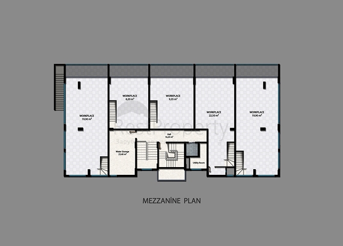 شقة بتخطيط 1+1 في منطقة محمودلار - ألانيا