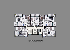 شقة بتخطيط 1+1 في منطقة محمودلار - ألانيا