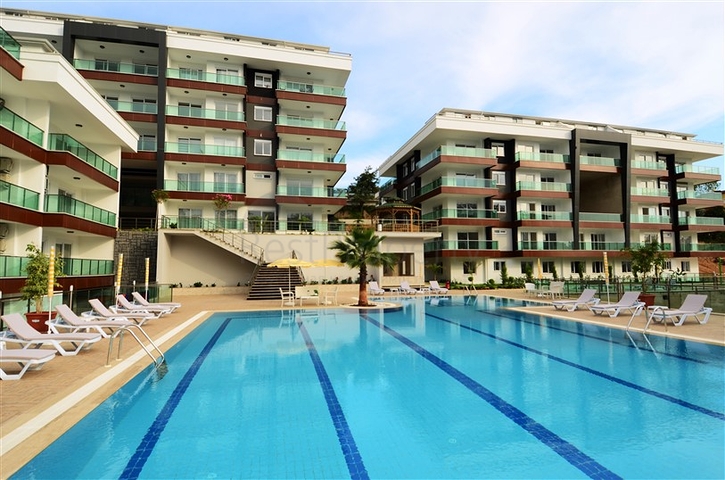 مجمع سكني  على الطراز الحديث بأرقى التفاصيل في منطقة كاستل – ألانيا