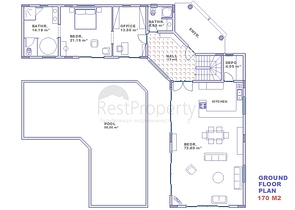 فيلا للبيع من قبل المالك مع إطلالة رائعة على البحر الأبيض المتوسط و المدينة في منطقة كارجي جاك – ألانيا