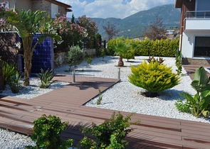 فيلا للبيع من قبل المالك مع إطلالة رائعة على البحر الأبيض المتوسط و المدينة في منطقة كارجي جاك – ألانيا