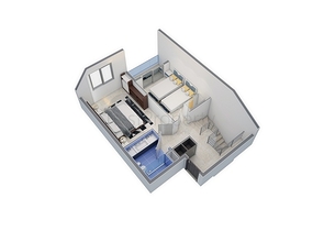 مجمع سكني حديث من قبل شركة البناء في منطقة كاستل – ألانيا