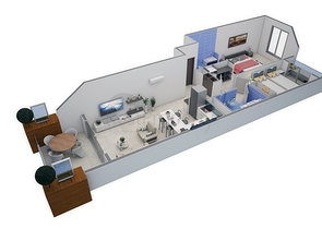 مجمع سكني حديث من قبل شركة البناء في منطقة كاستل – ألانيا