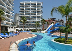 بسعر مخفض - شقة فاخرة ضمن مجمع 5 نجوم - جيكجلي / الانيا 