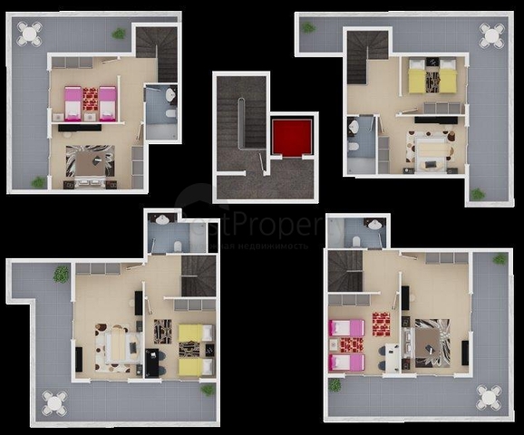 مجمع بأسعار مميزة في منطقة محمودلار – ألانيا