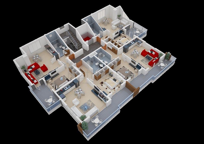 مجمع بأسعار مميزة في منطقة محمودلار – ألانيا