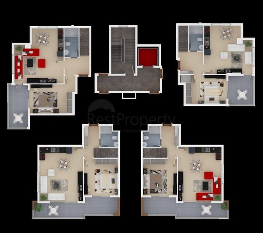 مجمع بأسعار مميزة في منطقة محمودلار – ألانيا