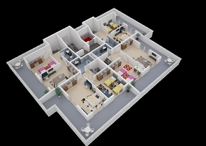 مجمع بأسعار مميزة في منطقة محمودلار – ألانيا