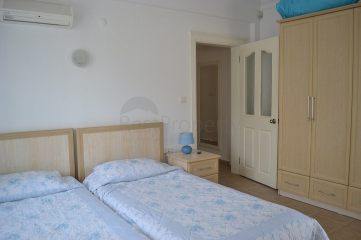 فيلا بتخطيط 3+1 بإطلالة بحرية جلية في منطقة محمود لار – ألانيا