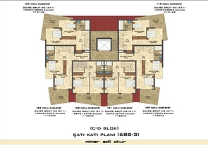 تصاميم مختلفة - دوبلكس غرفتين وصالة ضمن مجمع خمس نجوم في اوبا / الانيا 